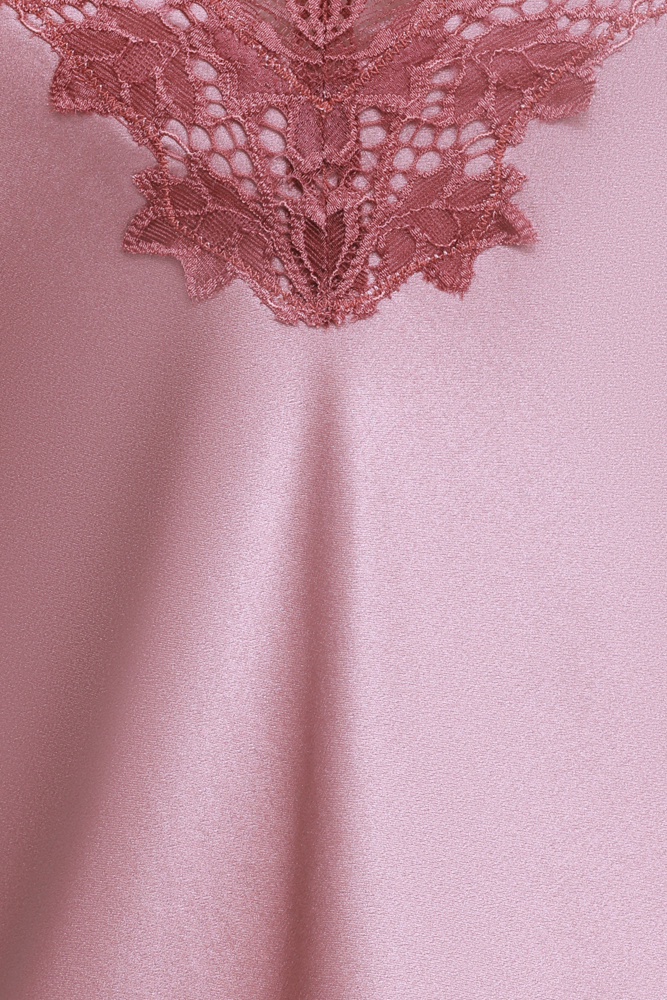 Silk Lace Chemise by Ginia in Mauve