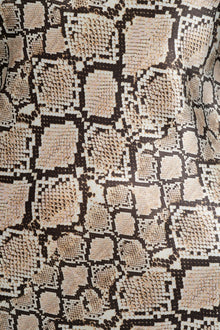 Silk Singlet Slip | Python Print