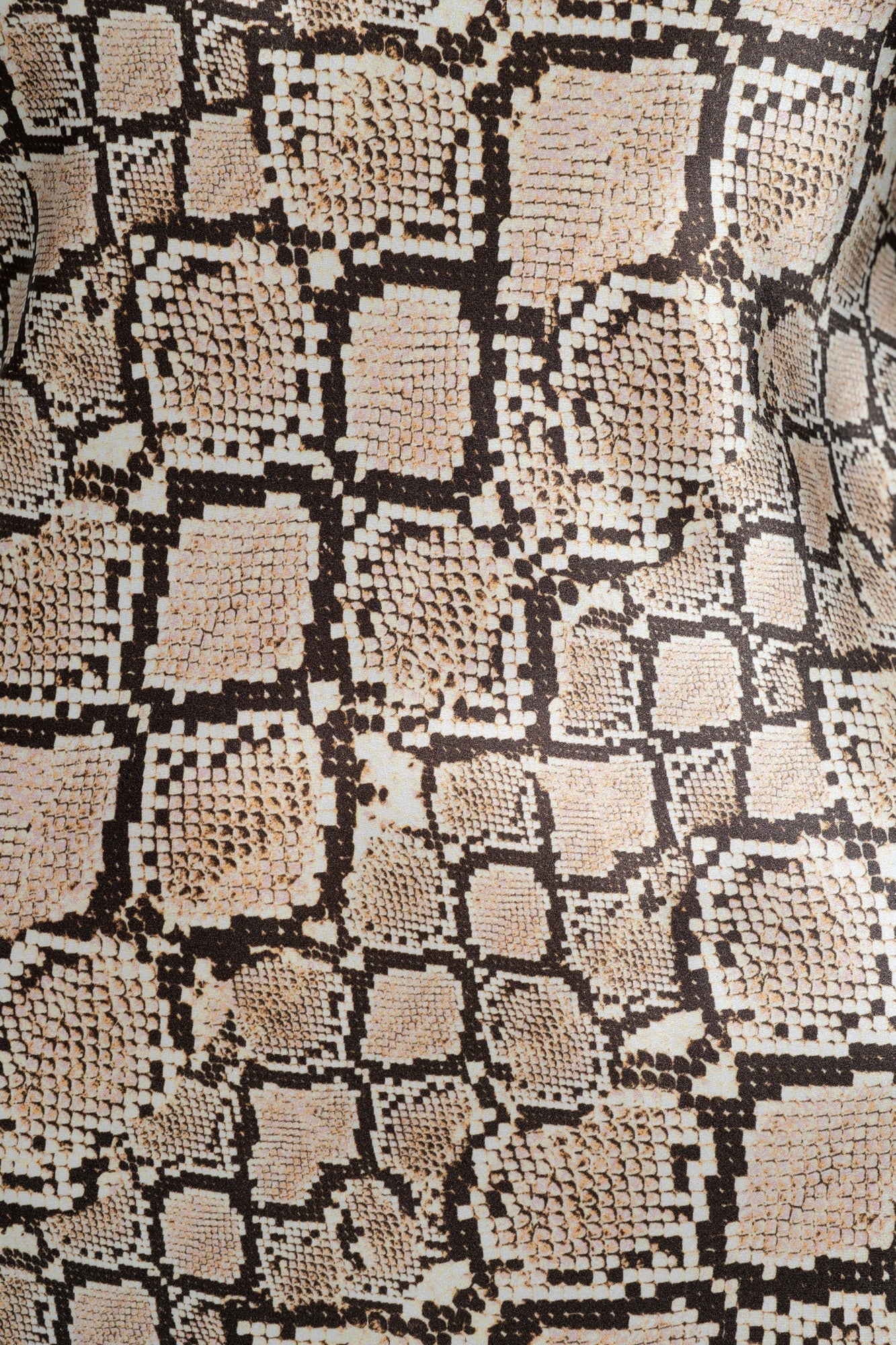 Silk Singlet Slip | Python Print