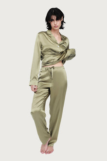 Fine Finishes Pyjama | Khaki