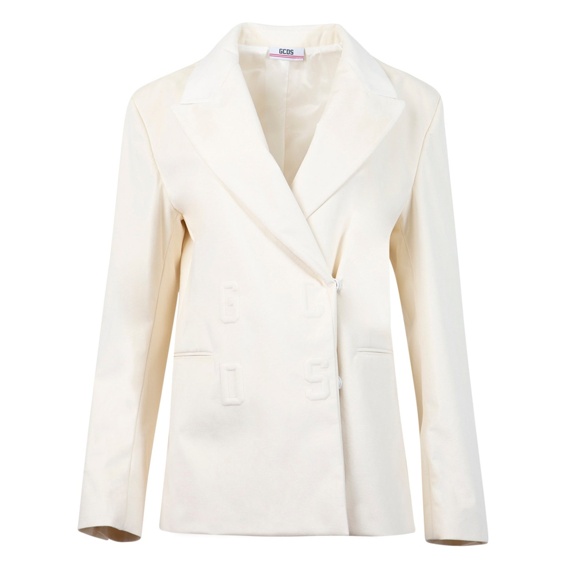 GCDS | Women | Alcantara Jacket | White