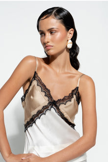 Billie Cami | Gold/Cream