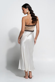 Billie Slip | Gold/Cream