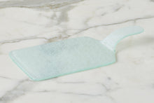 Mini Glass Rectangle Cheese Trays | White | Set of 4