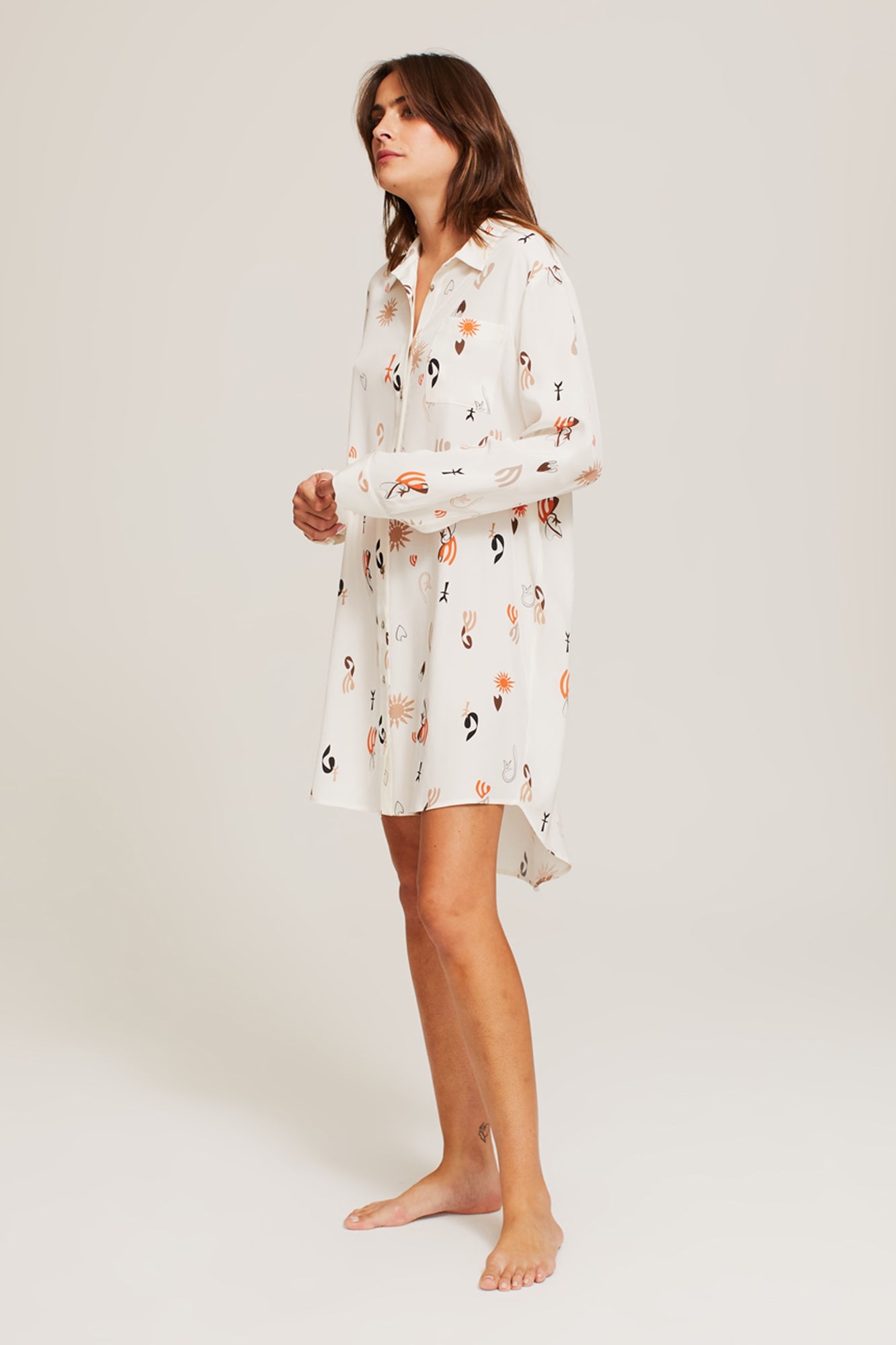 Sleep Shirt | Hepworth Print