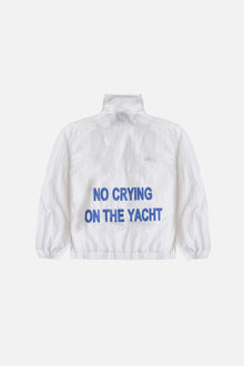 No Crying Windbreaker | White
