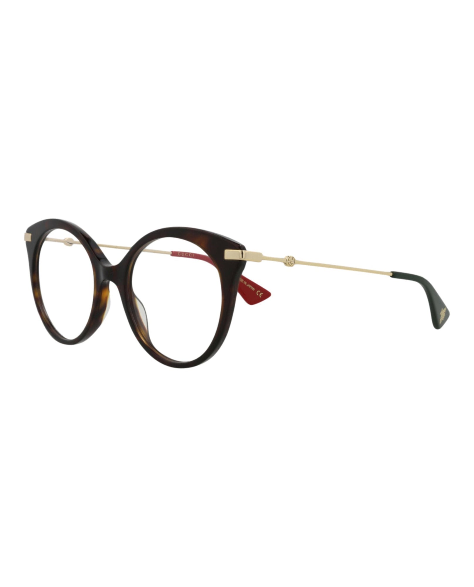 Gucci Cat Eye Acetate Optical Frames | Havana