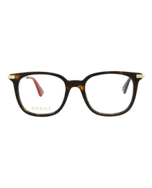 Gucci Square Acetate Optical Frames | Havana