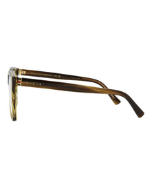 Gucci Square Acetate Optical Frames | Havana