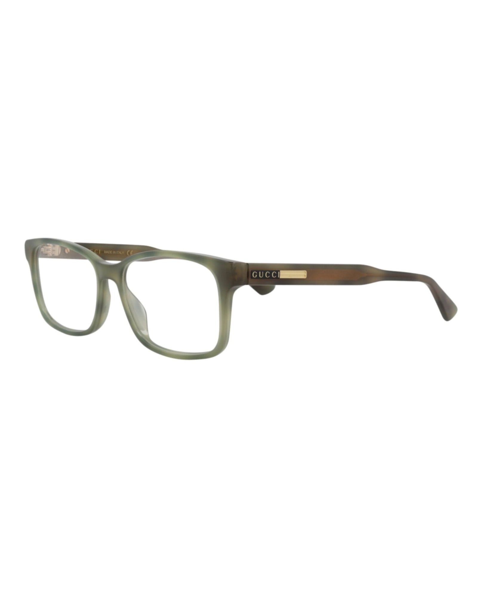 Gucci Square Acetate Optical Frames | Havana