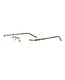 Gucci Round Metal Optical Frames | Gold