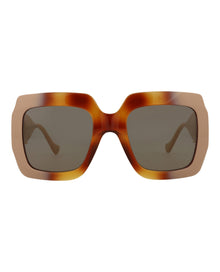 Gucci Square Injection Sunglasses | Havana