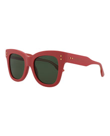 Gucci Cat Eye Acetate Sunglasses | Pink