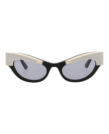 Gucci Cat Eye Acetate Sunglasses | Black