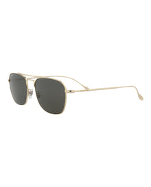 Gucci Square Metal Sunglasses | Gold