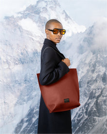 Holiday Hana Merino Wool Tote — Final Sale | Terracotta