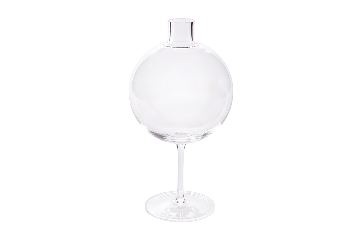 Wine Glass Vase | Clear | Large