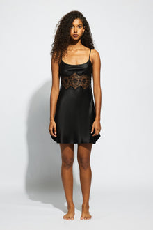 The Siena Chemise By GINIA in Black