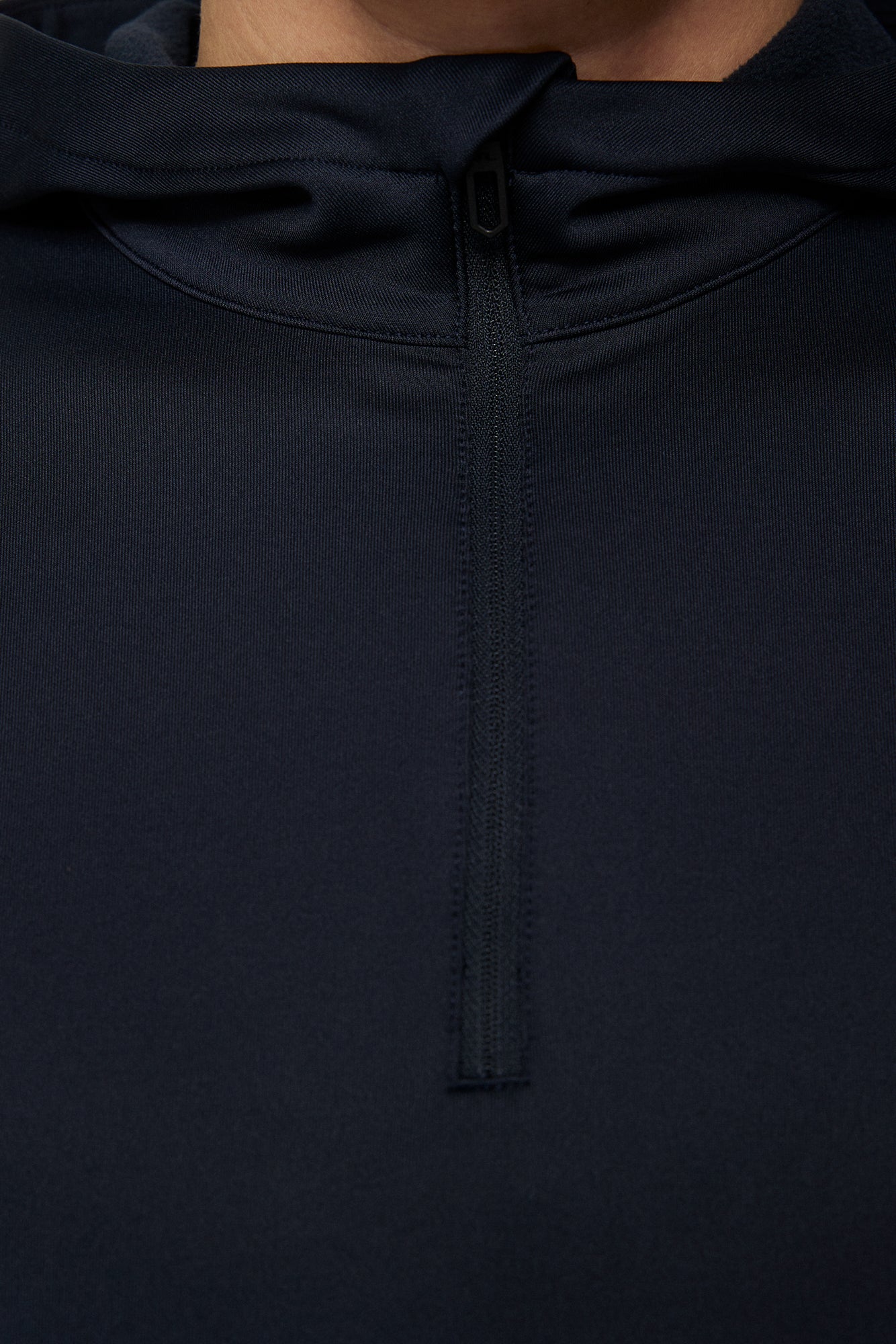 Men | Aerial Quarter Zip Hood Resort | JL Navy