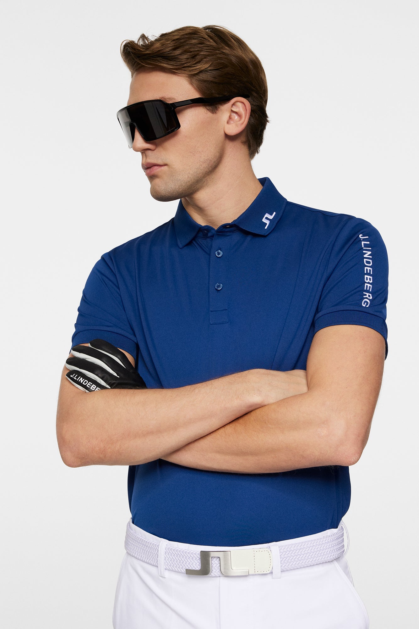 Men | Tour Tech Slim Fit Polo | Estate Blue