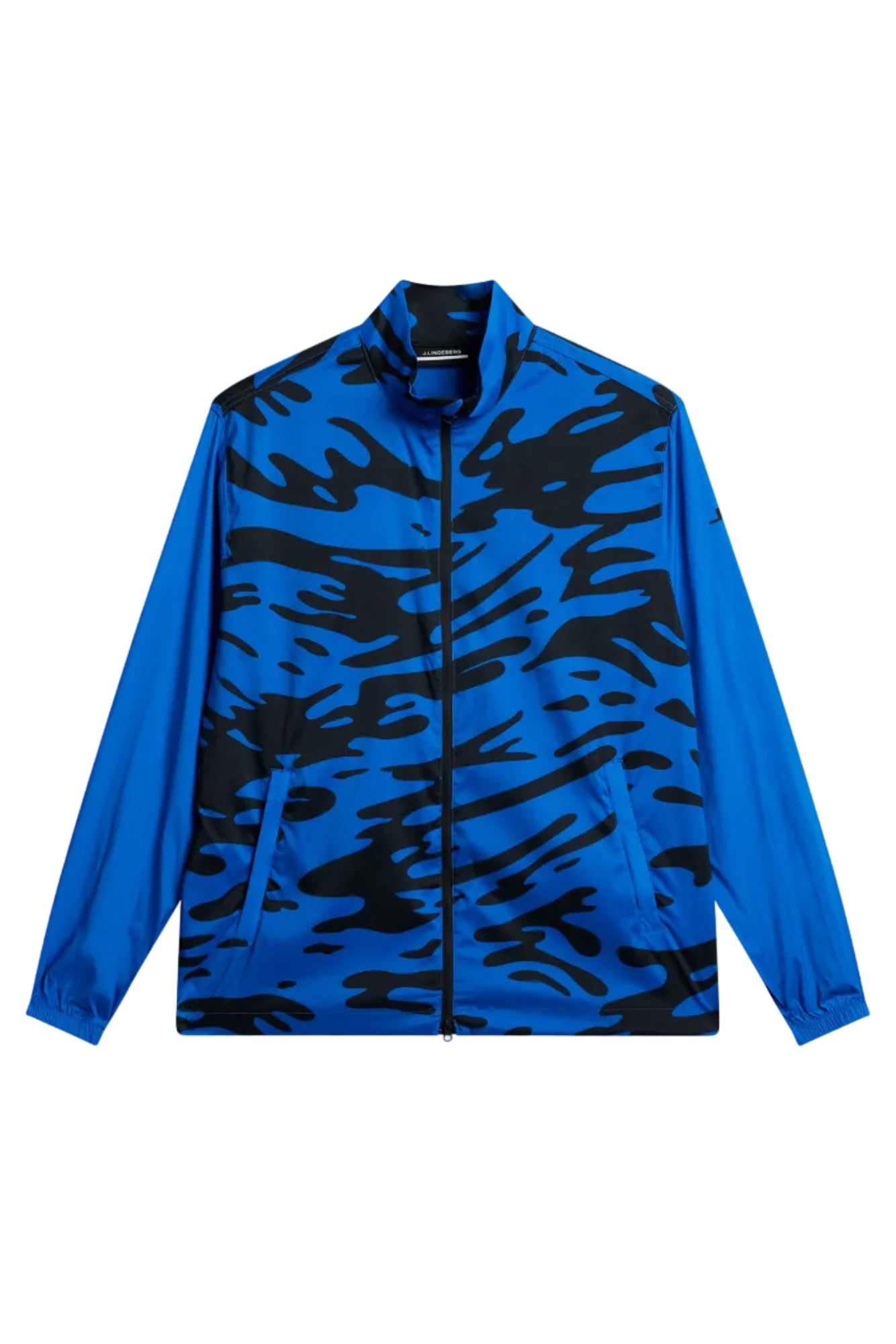 Lear printed Wind jacket in Neptune Nautical Blue by J.Lindeberg