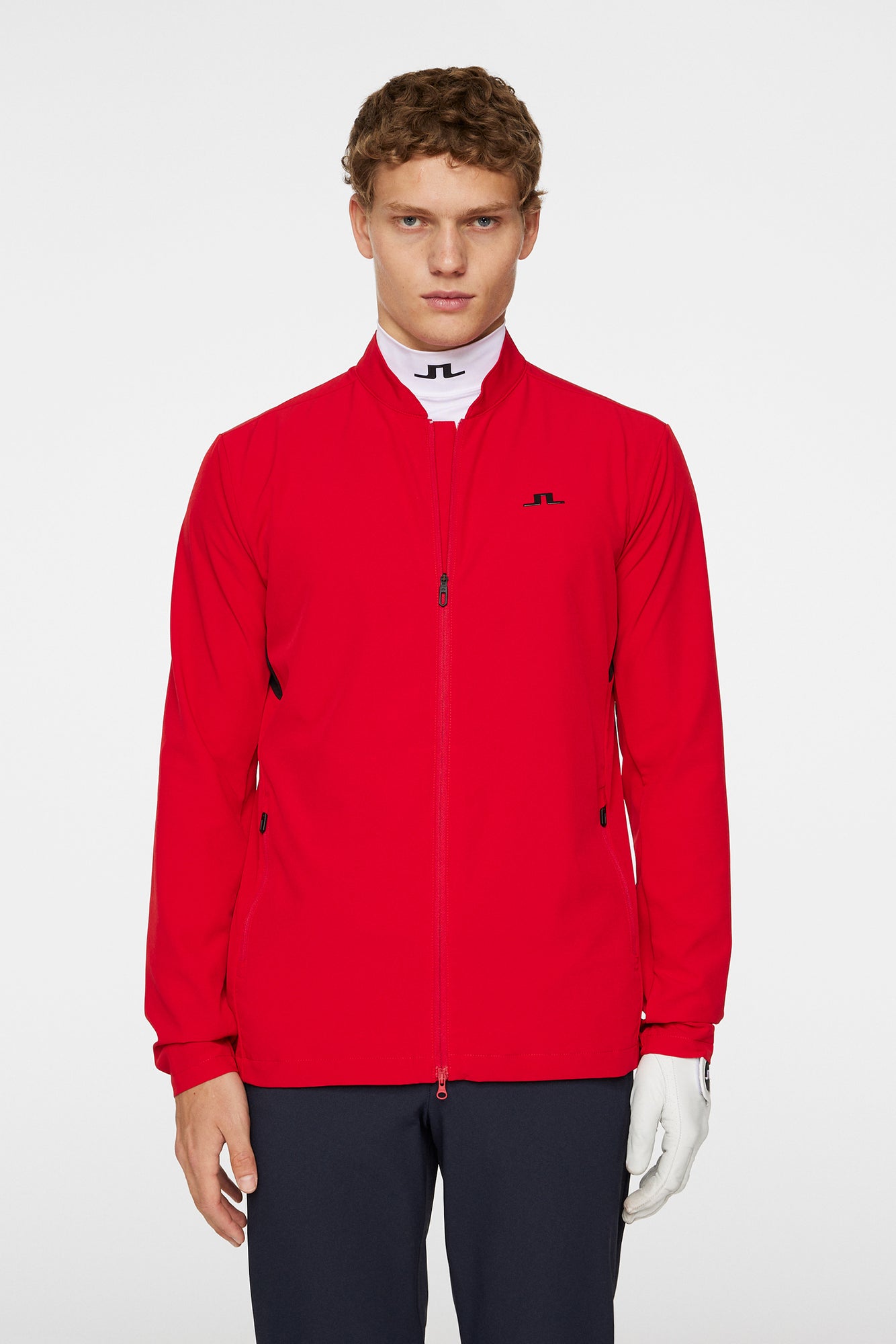 Men | KV Hybrid Golf Jacket | Barbados Cherry