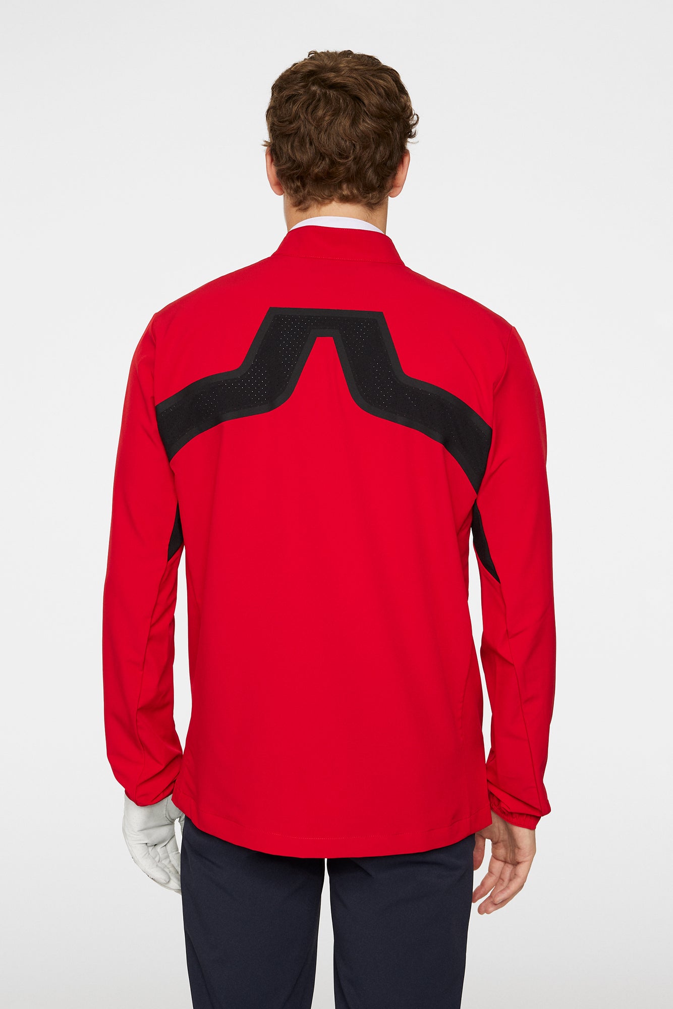 Men | KV Hybrid Golf Jacket | Barbados Cherry