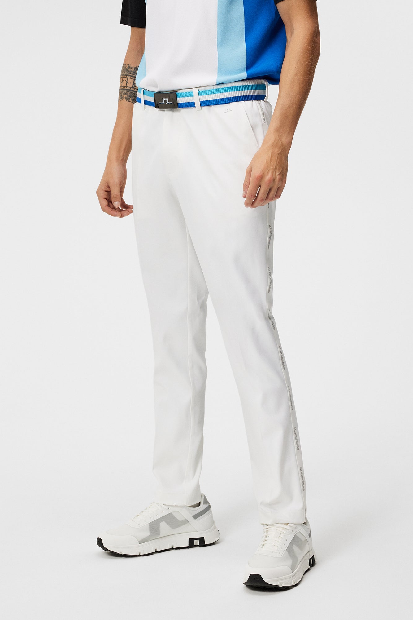 Men | Stuart Stripe Pant | White