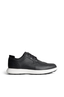 Fairway Brogue Golf Sneaker in Black by J.Lindeberg