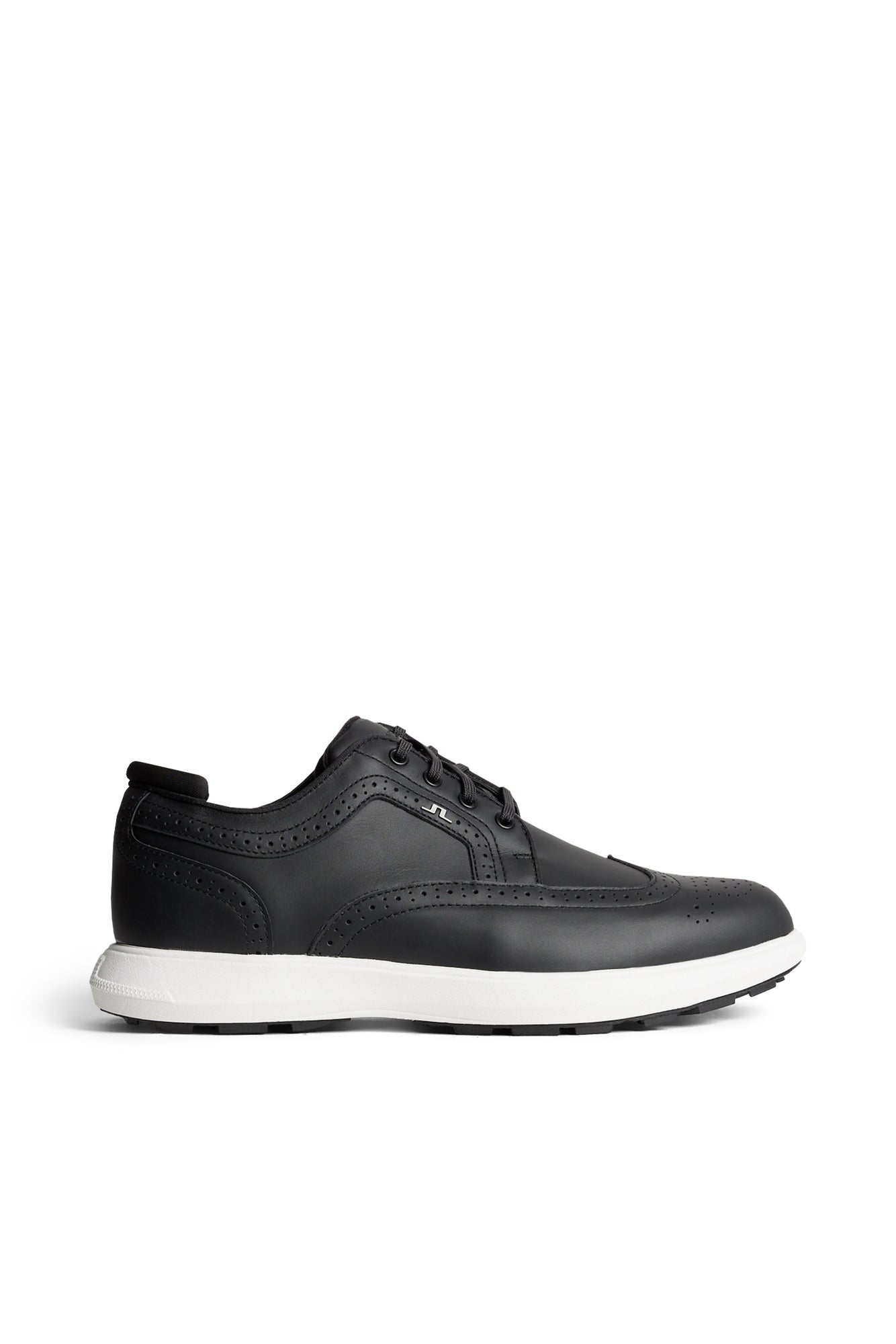Fairway Brogue Golf Sneaker in Black by J.Lindeberg