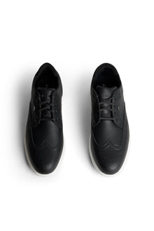 Men | Fairway Brogue Golf Sneaker | Black
