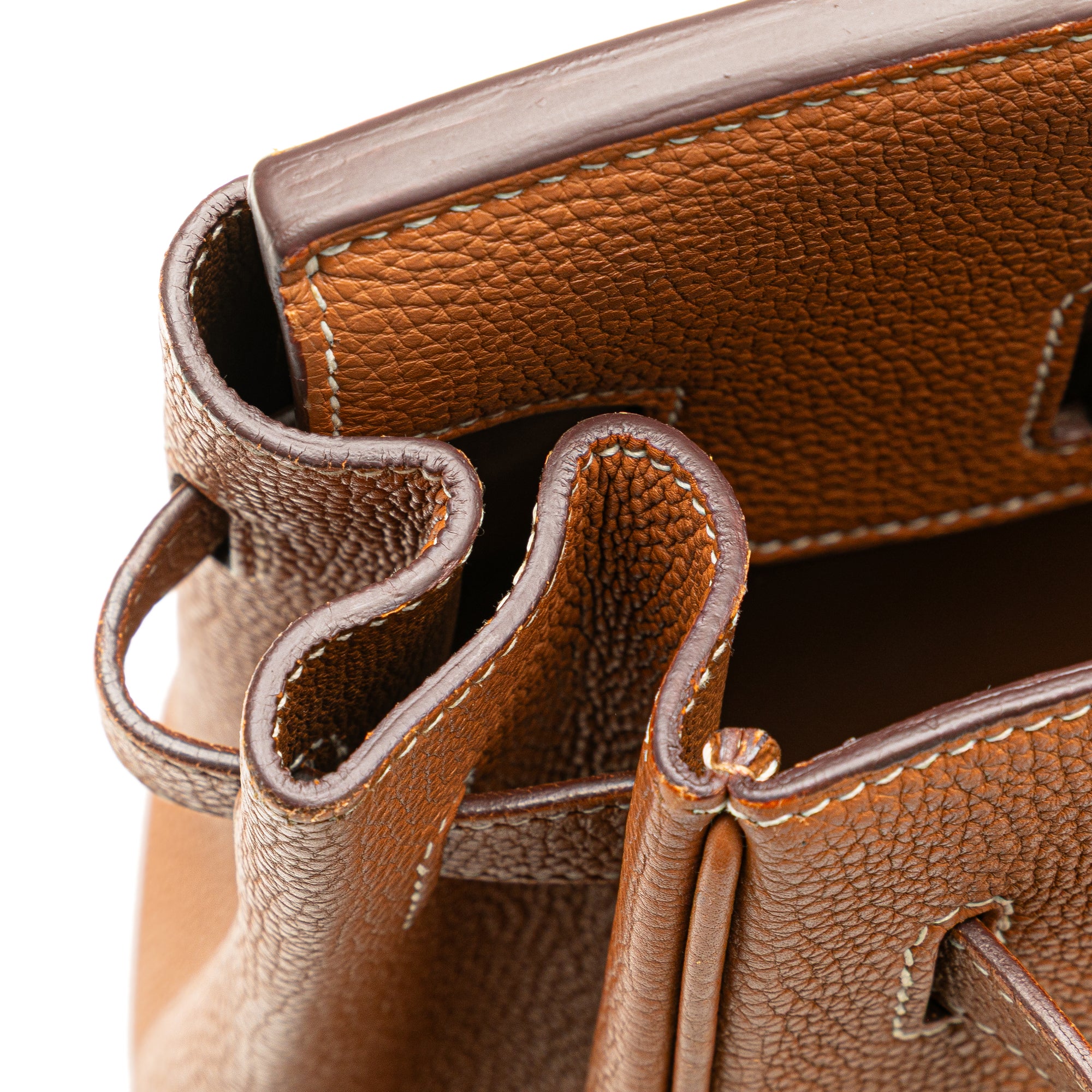 Hermes | Pre-Owned Togo Birkin Retourne 35 | Brown