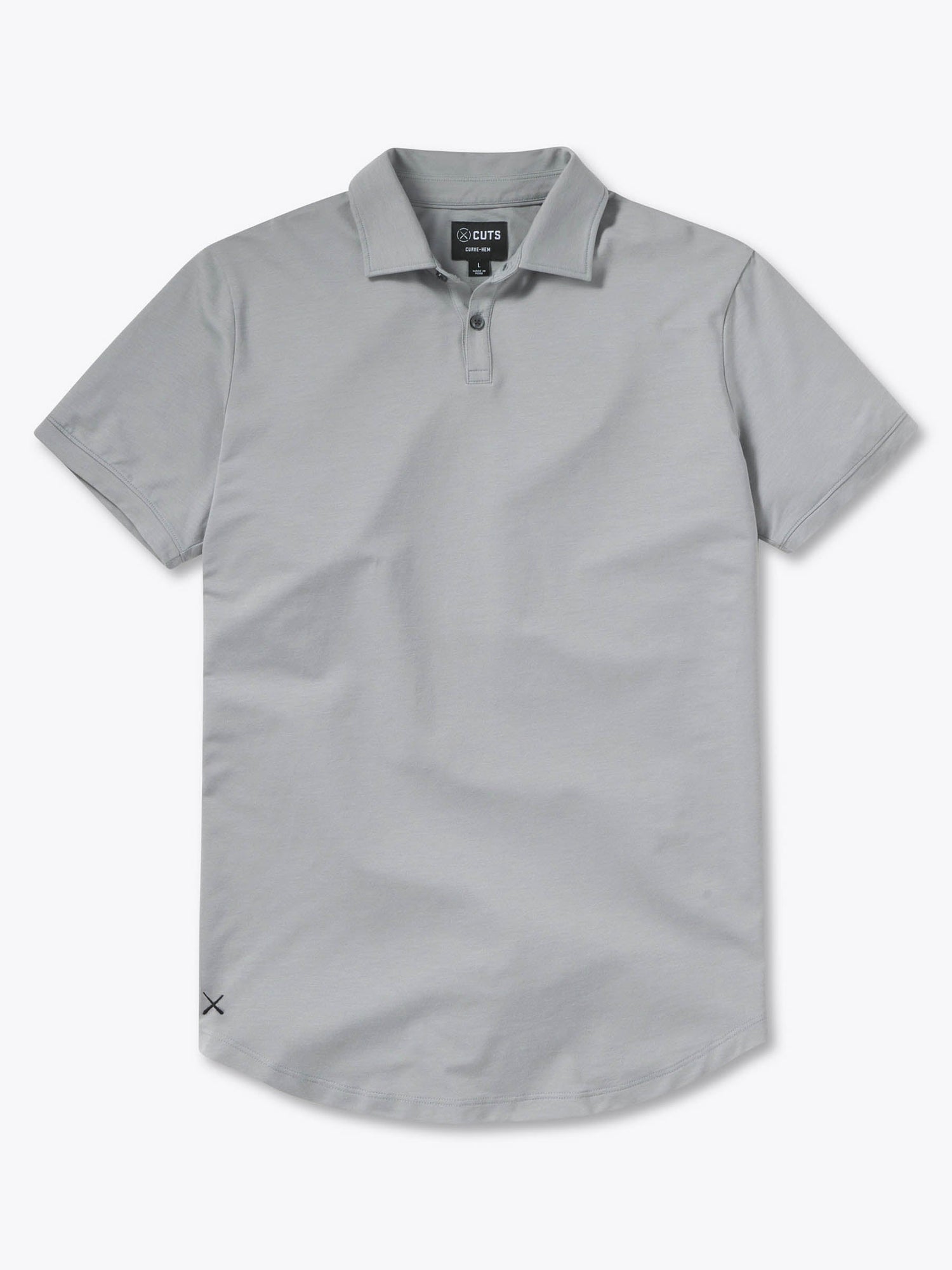 Mens | COZ Signature-Fit Pima Cotton Blend Polo | Granite