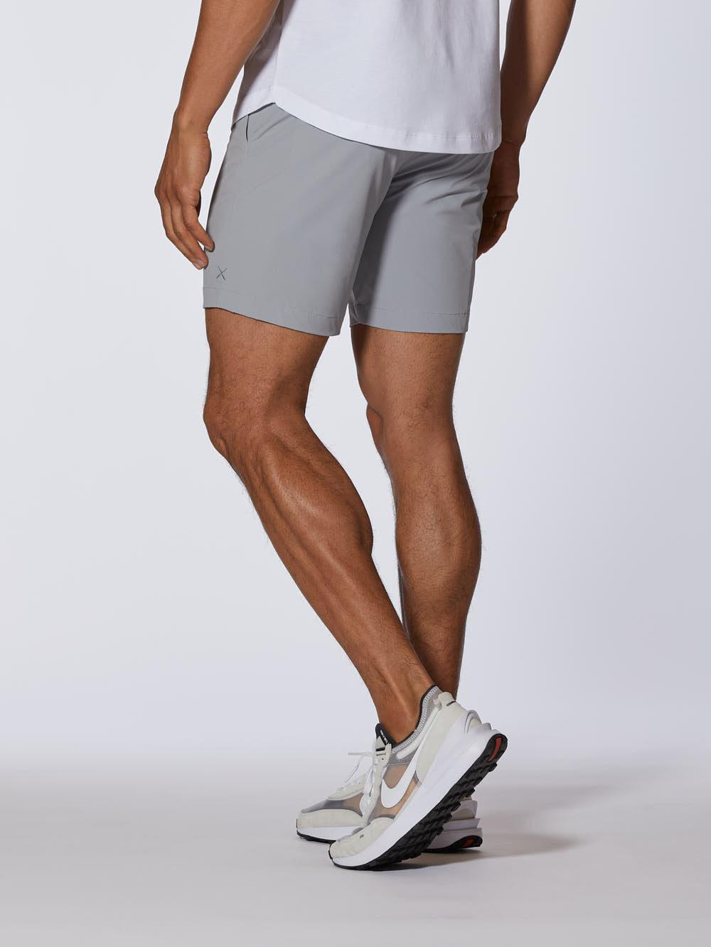 Mens | AO Slim-Fit Versaknit Hybrid Short | Granite
