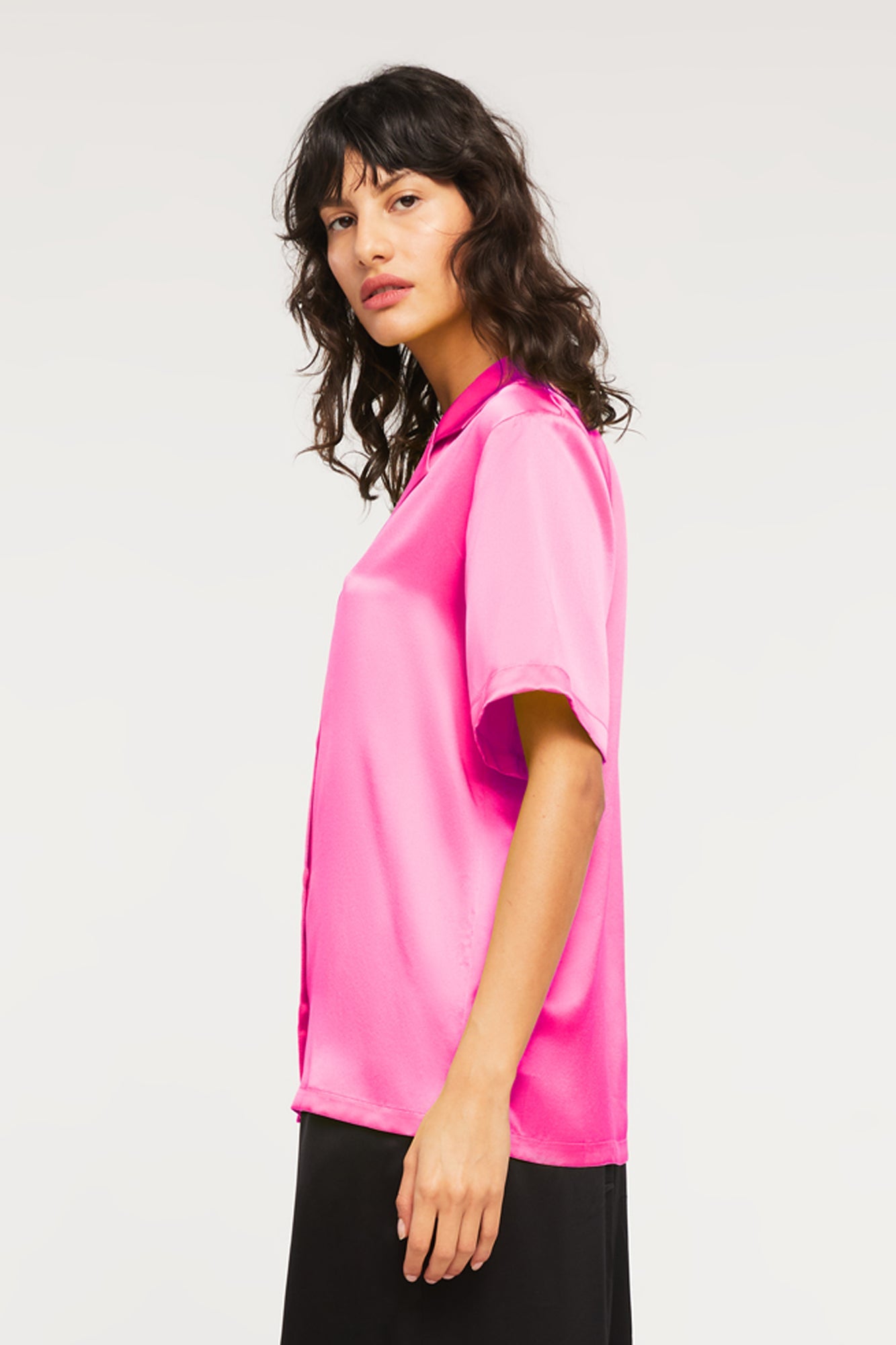 Camp Shirt | Electric Pink