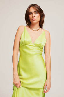 Sonia Maxi Dress | Electric Lime