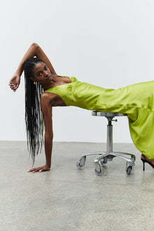 Sonia Maxi Dress | Electric Lime