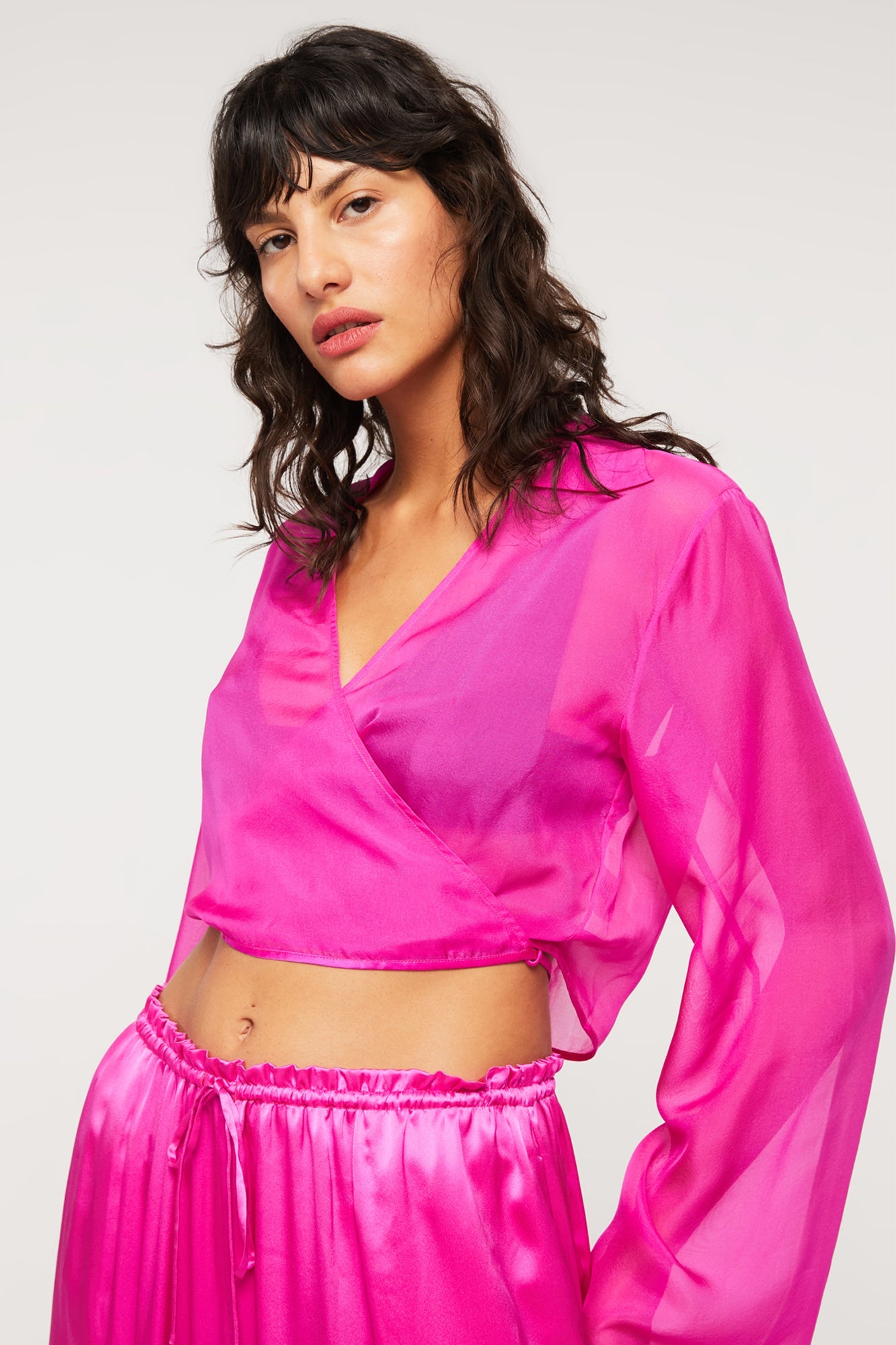 Marli Shirt | Electric Pink