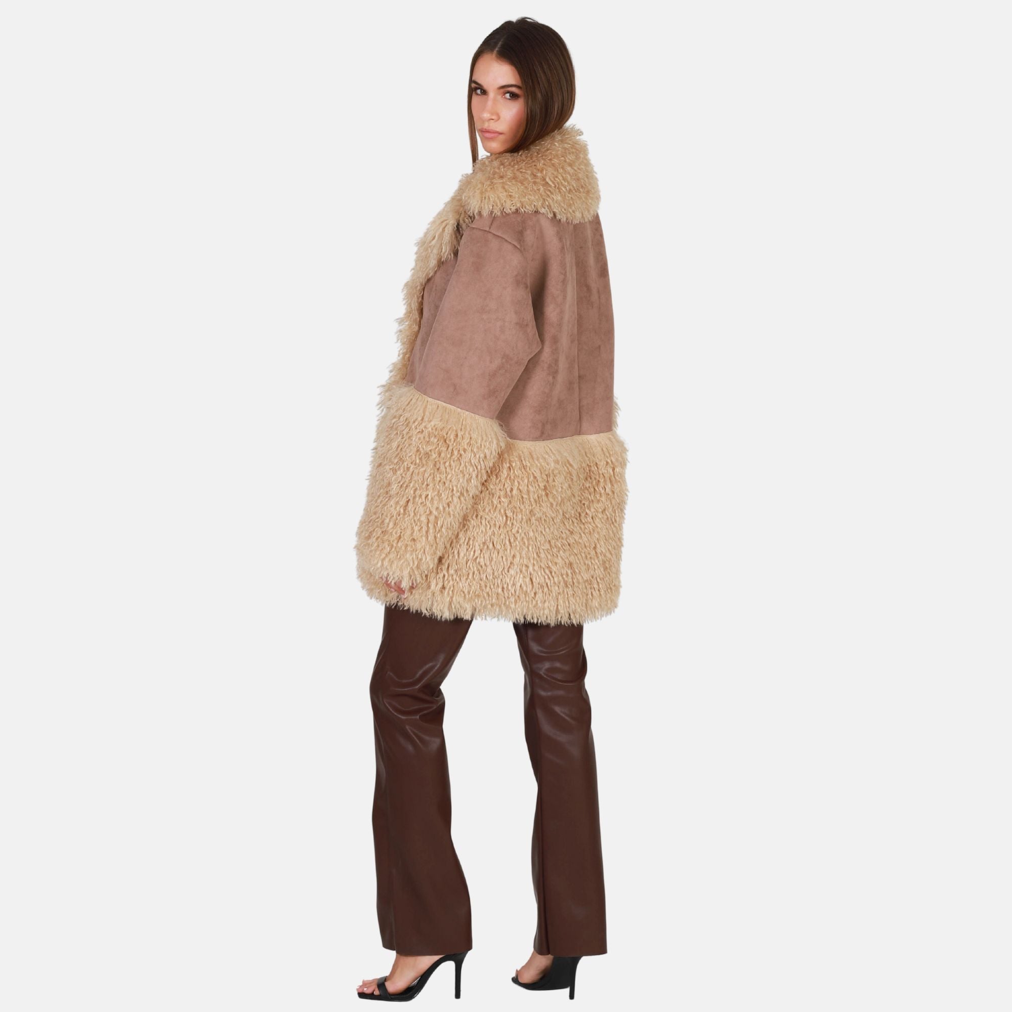 OW Collection GSTAAD Jacket Jacket 185 - Brown