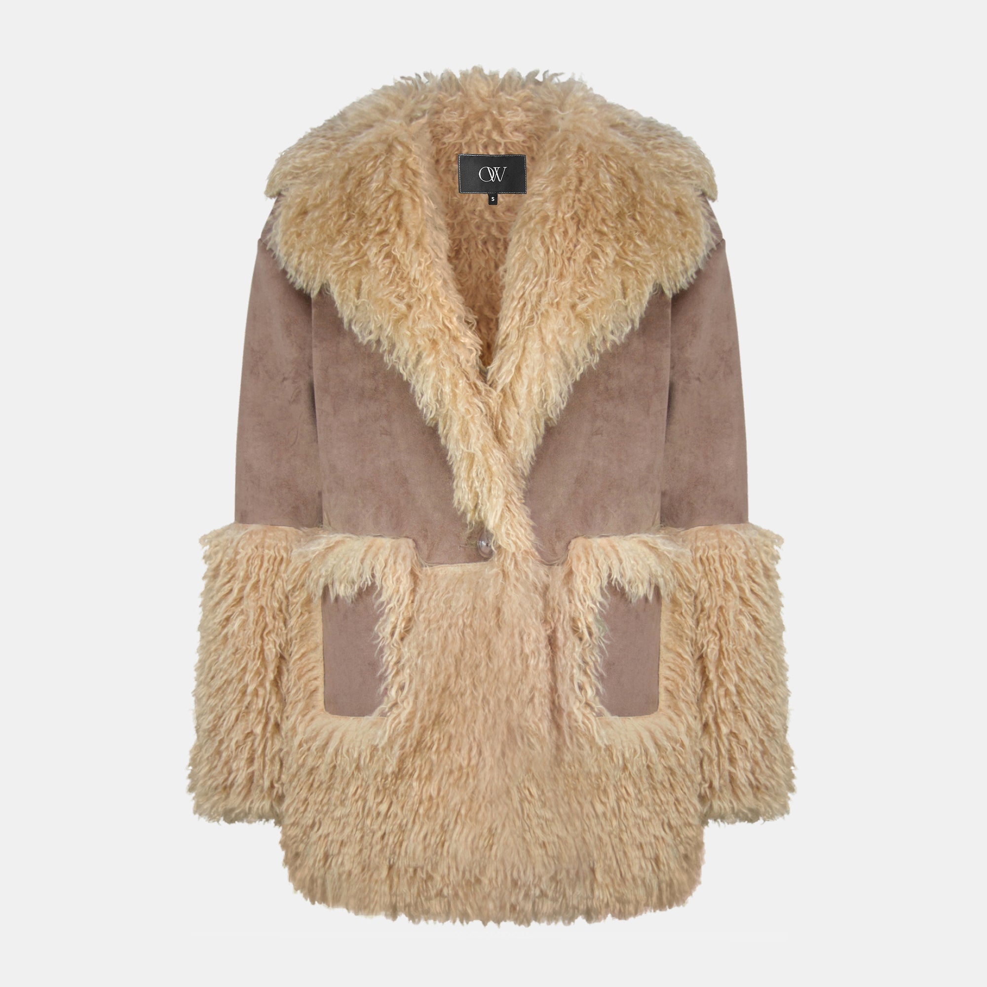 OW Collection GSTAAD Jacket Jacket 185 - Brown
