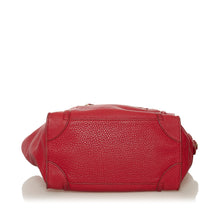 Céline Pre-Owned Mini Leather Luggage Tote | Women | Red