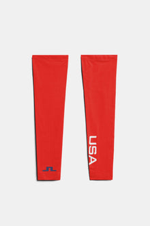 Aylin Sleeve in Flame Scarlet by J.Lindeberg