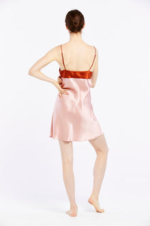 Silk Chemise | Dusty Rose/Amber
