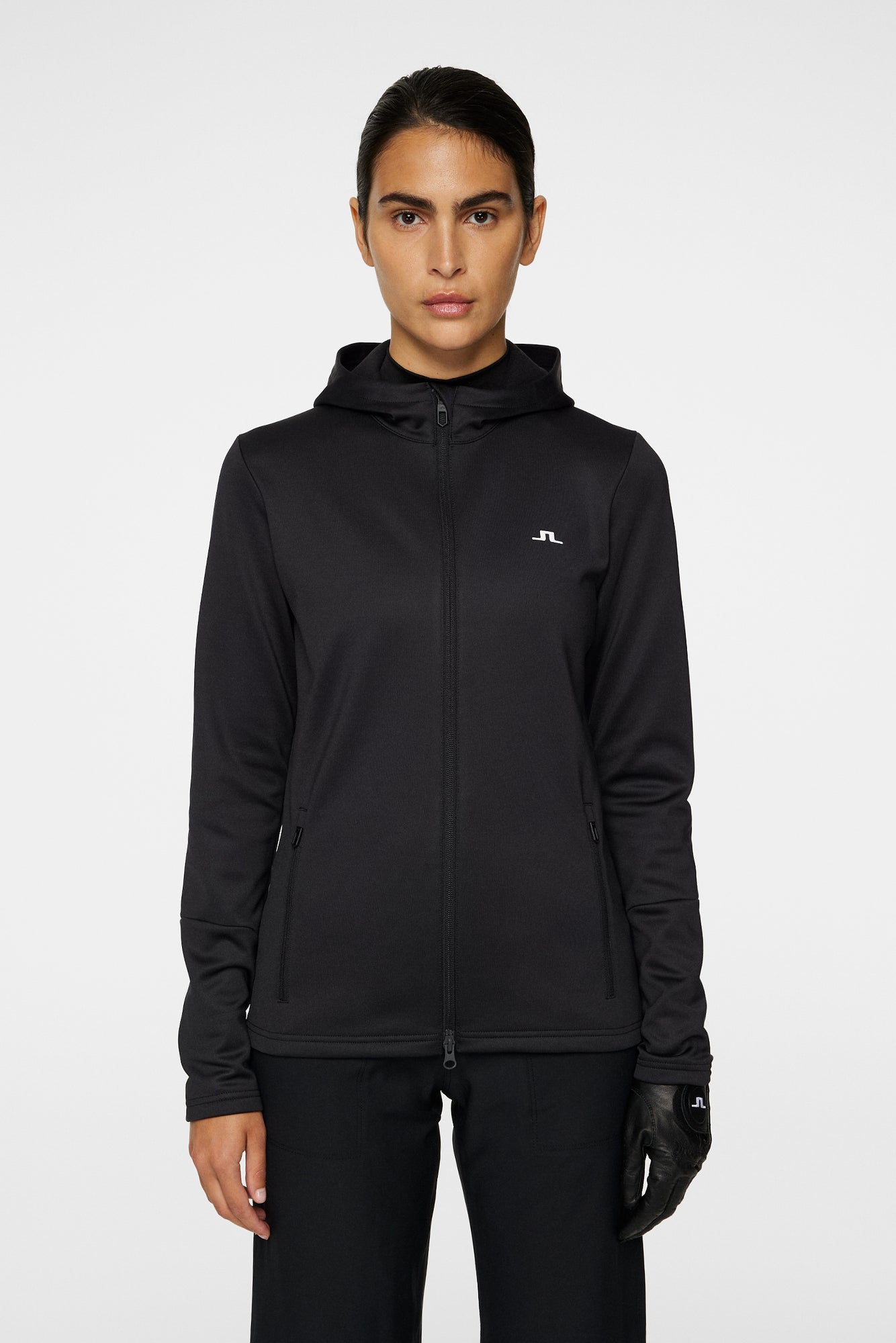 Women | W Aerial Zip Hood | Black
