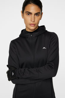 Women | W Aerial Zip Hood | Black