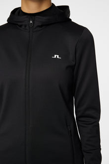 Women | W Aerial Zip Hood | Black