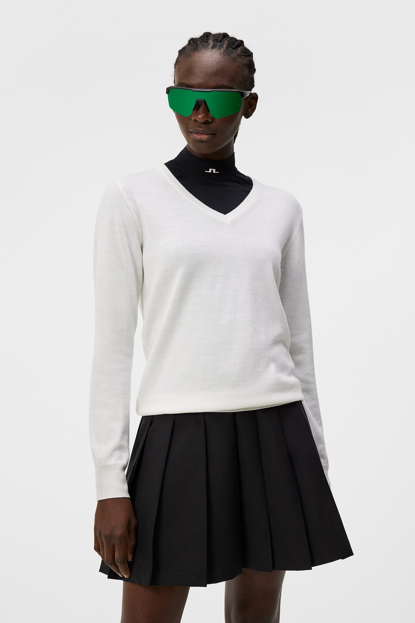 Women | Amaya Knitted Sweater | White (V1)
