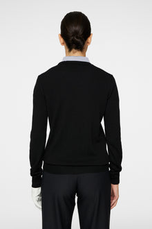 Women | Aria Knitted Sweater | Black