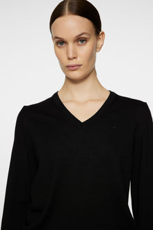 Women | Amaya Knitted Sweater | Black (V3)