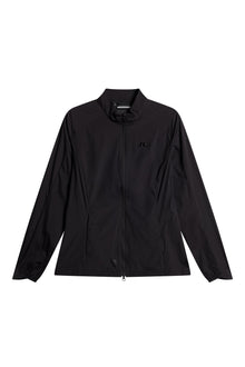 Thorine Wind Jacket Solid in Black by J.Lindeberg